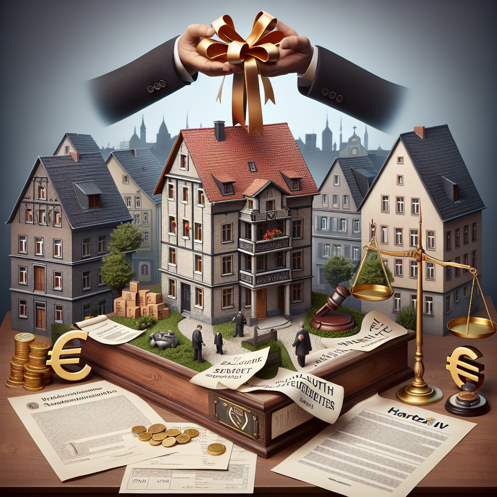 Immobilienschenkung und Auswirkungen auf Hartz IV-Anspruch